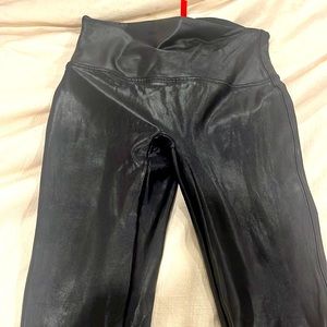 Spanx Faux Leather Tights